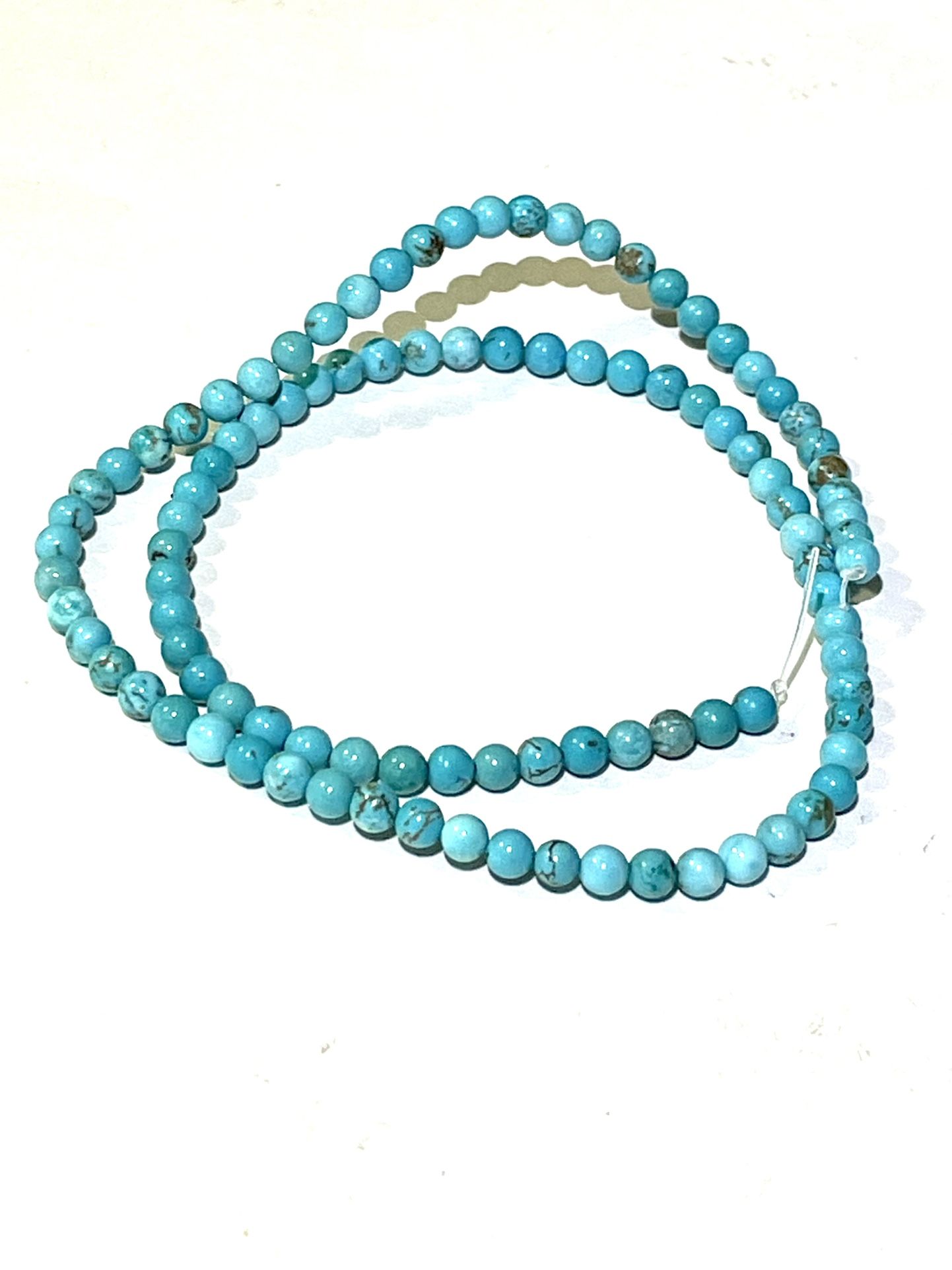 Strand Of 4mm Turquoise Beads