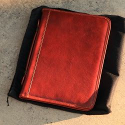 Italian Full-Grain Leather Portfolio A4