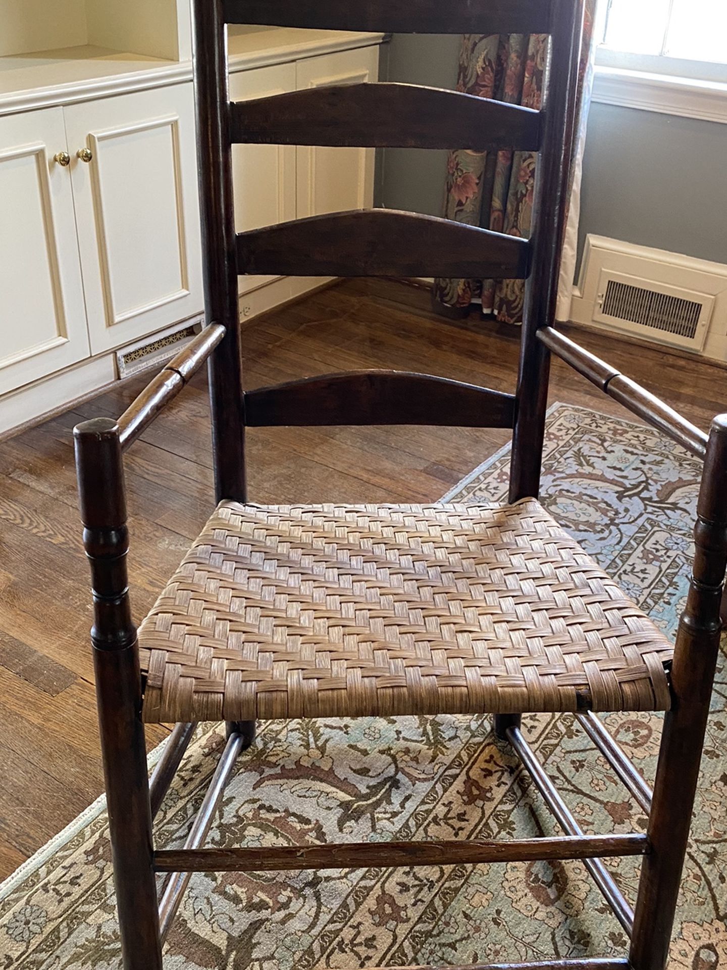 Antique Shaker Style Ladder Back Chair