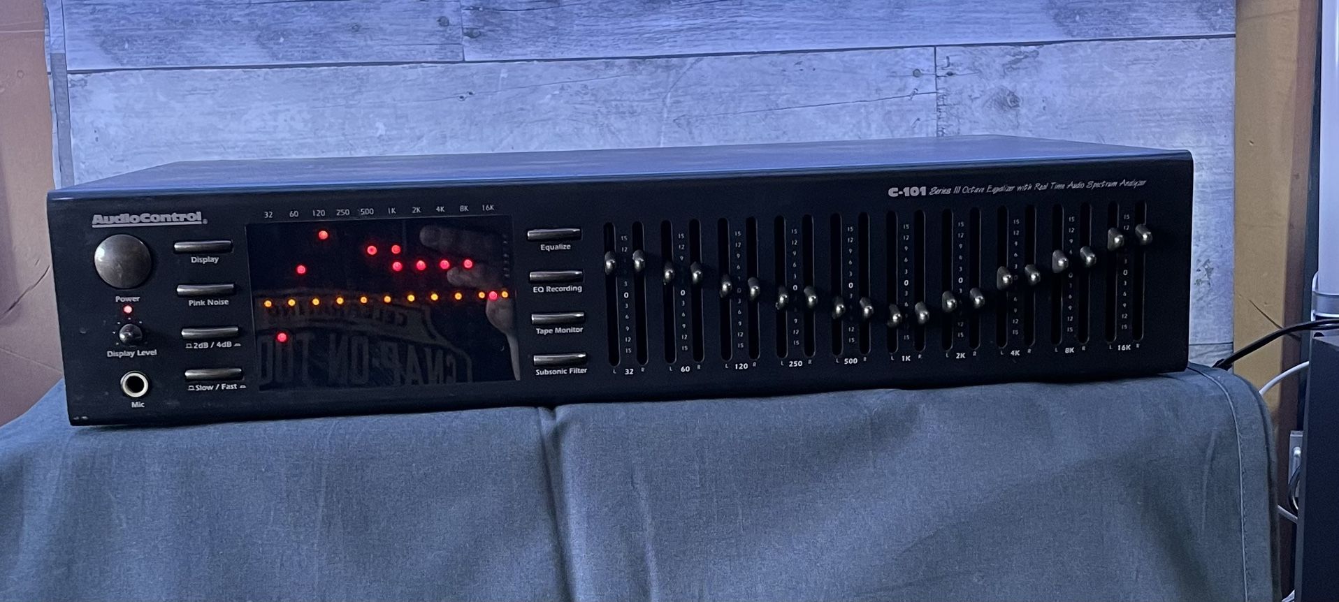 AudioControl C-101 Series III Octave Equalizer 