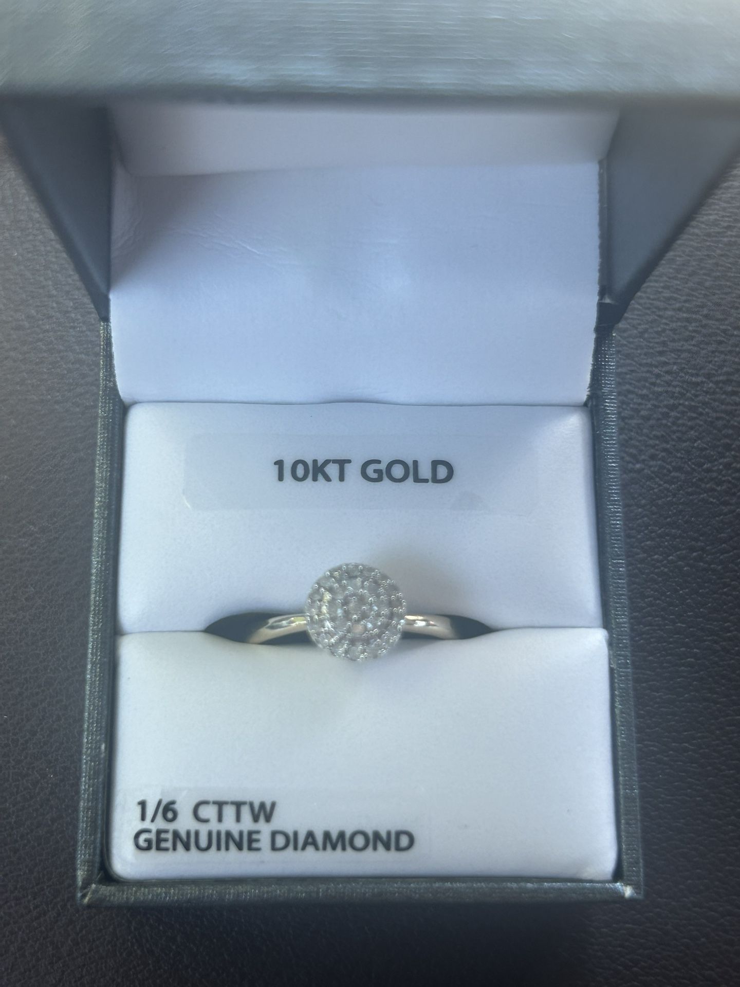 10k Diamond Wedding Ring