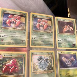 Old Pokemon Cards 1st Edition 