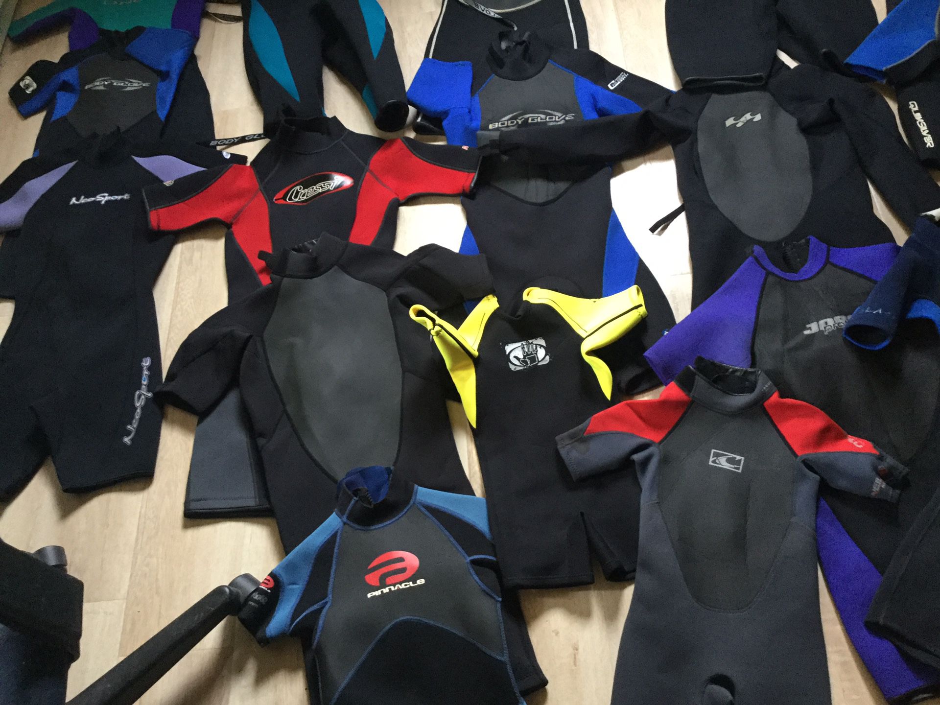 Wetsuits shorty spring suits youth, kids,adults ,boogie board bodyboard surfing swimming