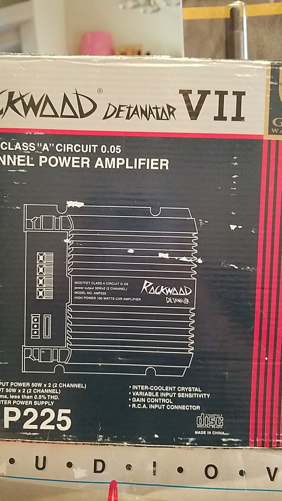 Amplifier and Speakers