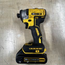 DEWALT IMPACT DRIVER W/ BATTERY NO CHARGER SELLING FOR $99 ‼️