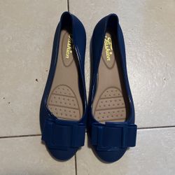 Blue Woman Flats Size 39