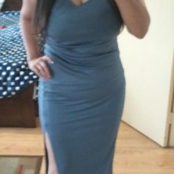 M Dress New /Vestido Azul Nuevo M