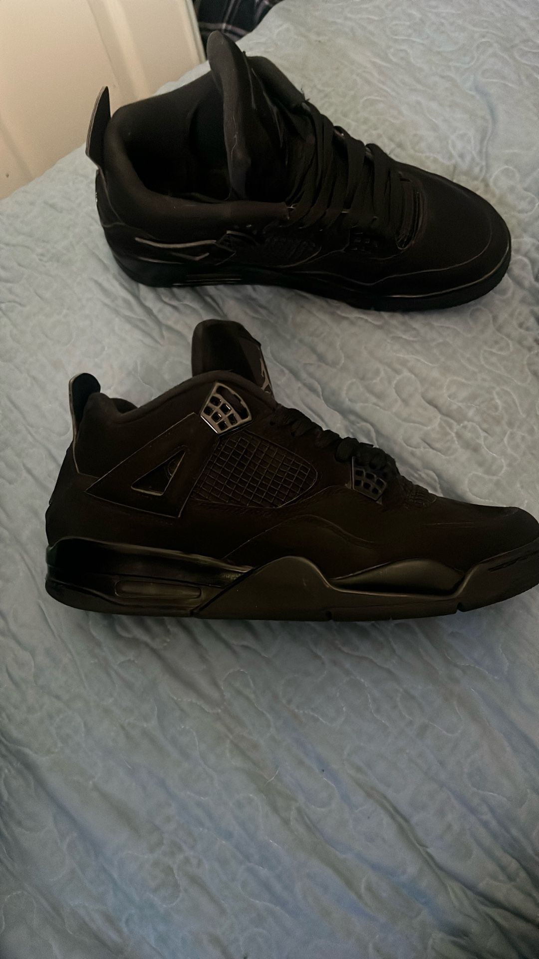 Jordan 4 Black CAT 2020. NO BOX.
