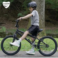 20" Kent Chaos BMX Bicycle, Fits Rider 4'2" - 5', 0", Hydro Dip Matte Black, Child, Unisex