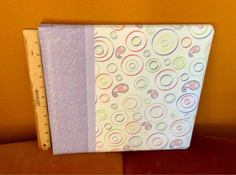 PHOTO ALBUM / SCRAPBOOK, SWIRLS AND PAISLEYS (50% OFF SALE)