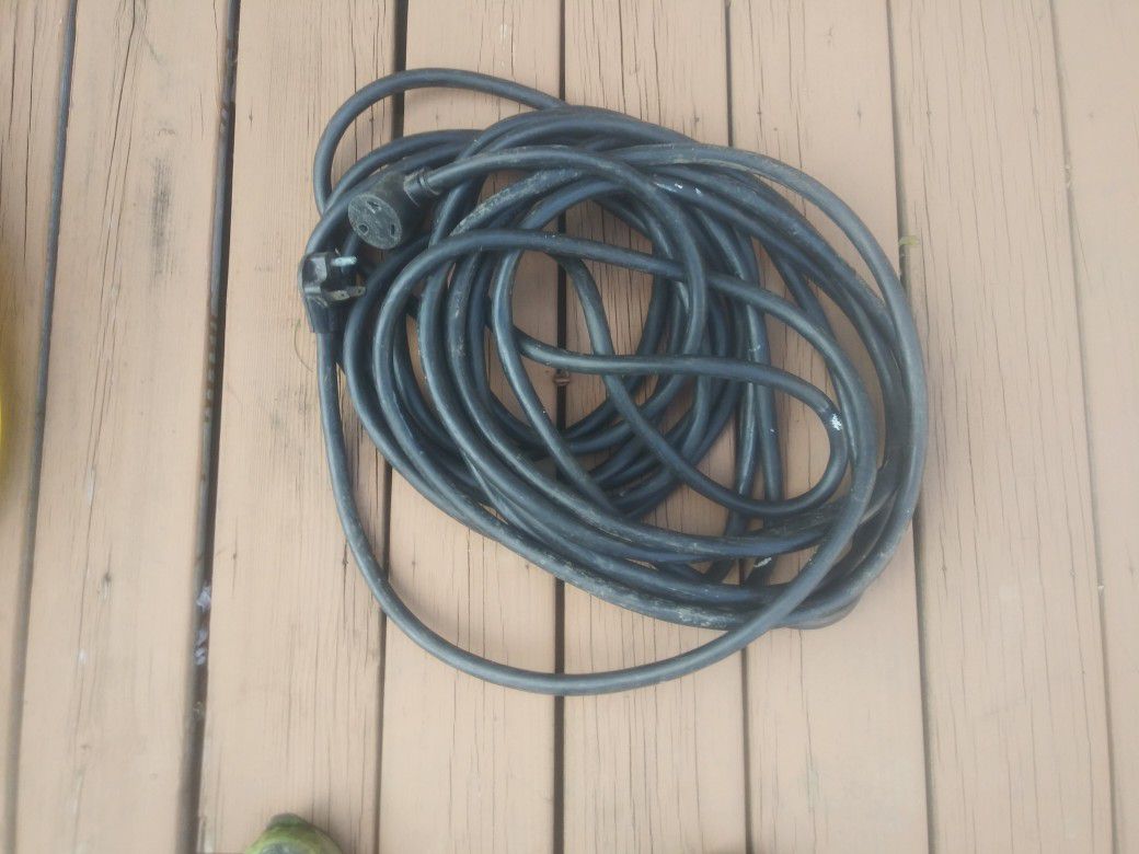 50 foot RV camper 30A amp power cord extension