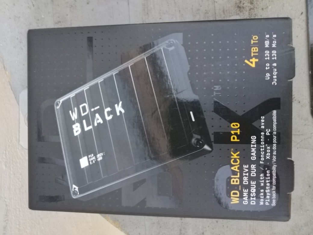 WD_Black P10 Game Drive 4TB