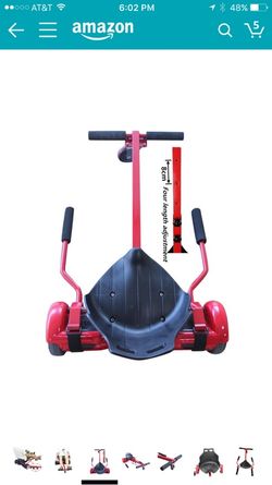 Hoover board attachment