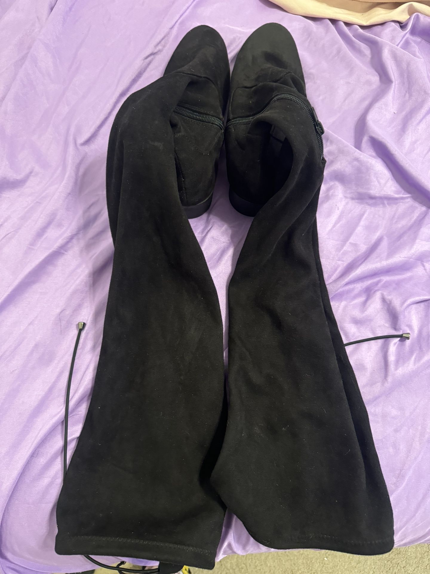 Black Long Boots – Women’s 9