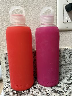 Eco One Glass Water bottles 2 Pack