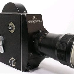 Krasnogirks-3 16mm Movie Camera With Meteor 
