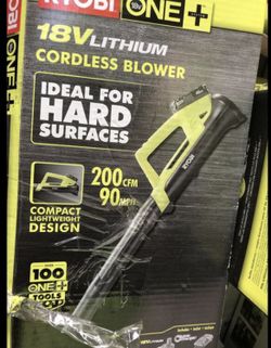 Cordless bower/ SOPLADORA DE BATERÍA