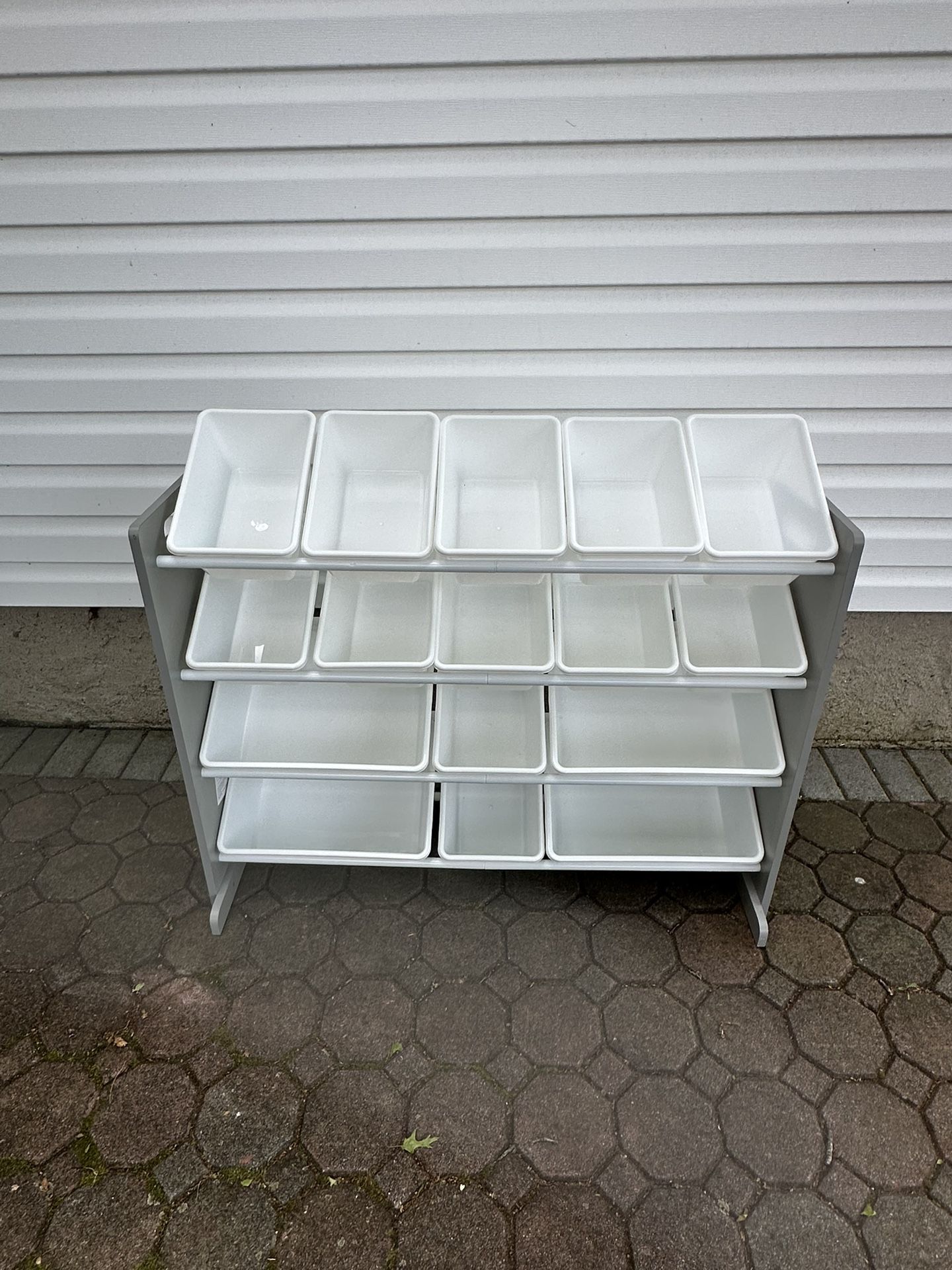 Toy Organizer With Bins