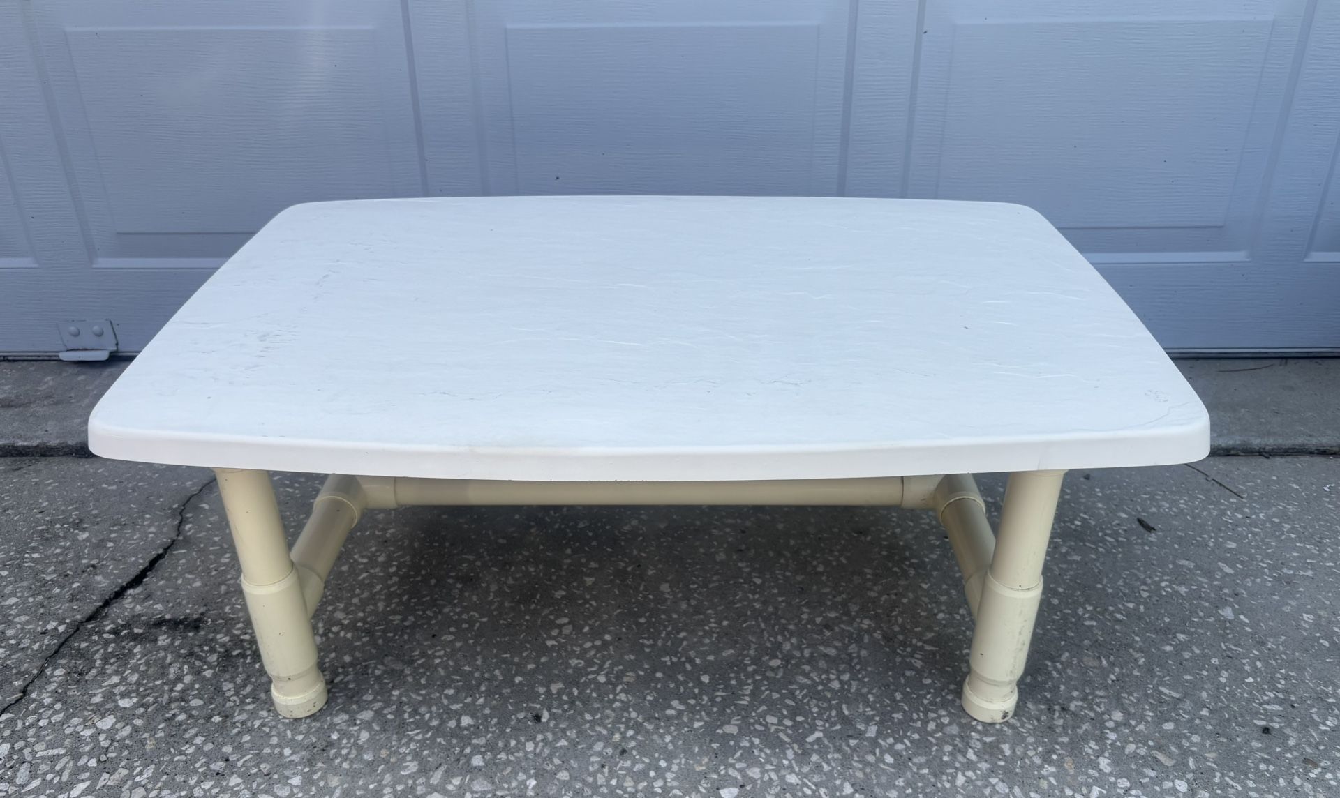 Patio PVC Coffee Table (36” x 24” x 13”)