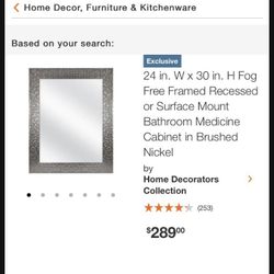 24 In Medicine Cabinet 