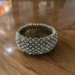 Gorgeous Faux Diamond Stretchy Bracelet