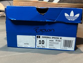 NEW adidas Handball Spezial Earth Strata Brown Women’s Size 10 – IF6490