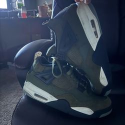 Jordan 4 olive green retro