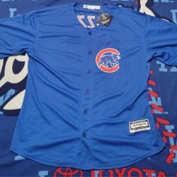 Brand New Chicago Cubs Anthony Rizzo Jersey, Men's XL