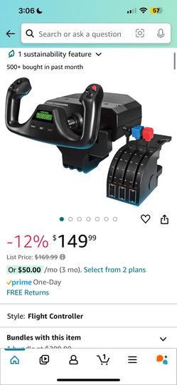 Logitech Yoke And Throttle Pc  