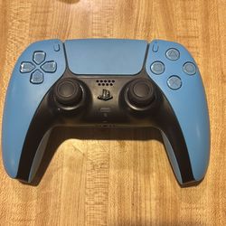 Blue ps5 controller