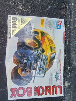 TAMIYA Rc Car 1:10 Lunch Box Gold Edition New Sealed Rare