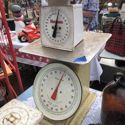 Extra Large Scale ( Bottom Scale In Pic ) Vintage Antique 