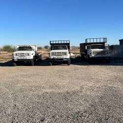 1985 GMC 7000(x2) And 1974 Chevy C60 
