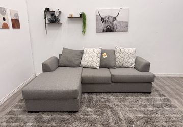 Gray Sectional Couch - Free Delivery
