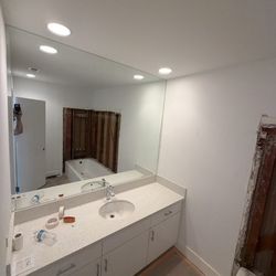 Moen White Bathroom vanity sink