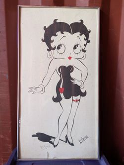 Jay Gould Print Of Betty Boop