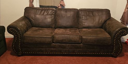 Very plush comfortable couch.