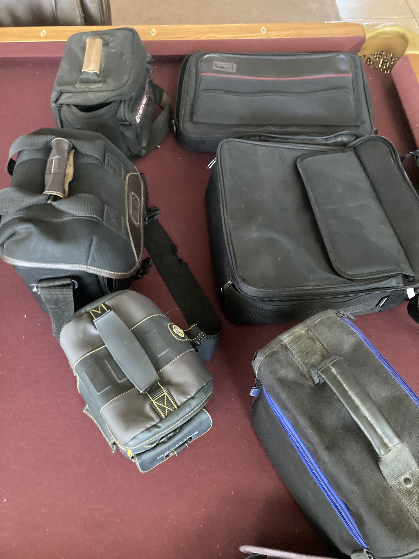 Six Camera Computer Equipment Cases