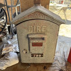 Antique Fire Pull Station