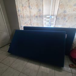 X2 colchones twins muy buen estado ,la funda azul es lavable .en clearwater