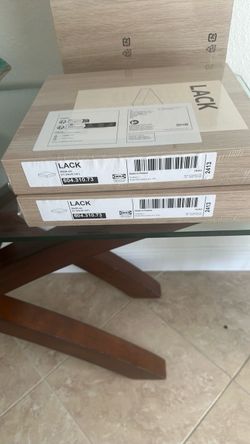 IKEA LACK Wall Shelves – Set of 2