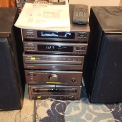 Denon Dsp 700 Stereo System 