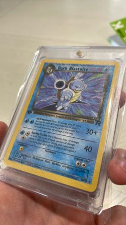 Dark blastoise 20/82 1st edition team rocket