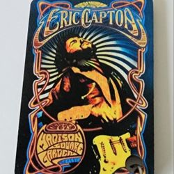 Eric Clapton Concert Poster Keychain 