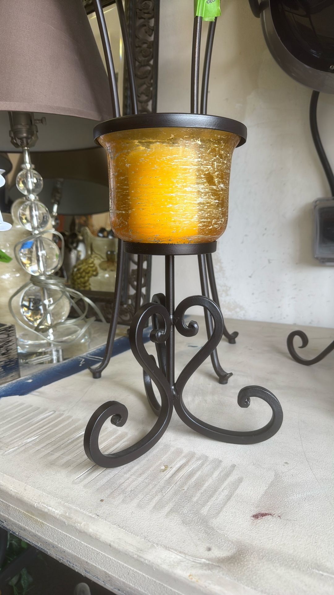 Brass Candle Holder