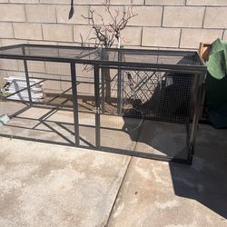 Chicken, rabbit cage