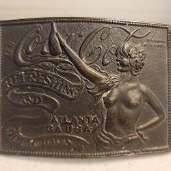 Vintage Tiffany & Co Coca Cola Belt Buckle 