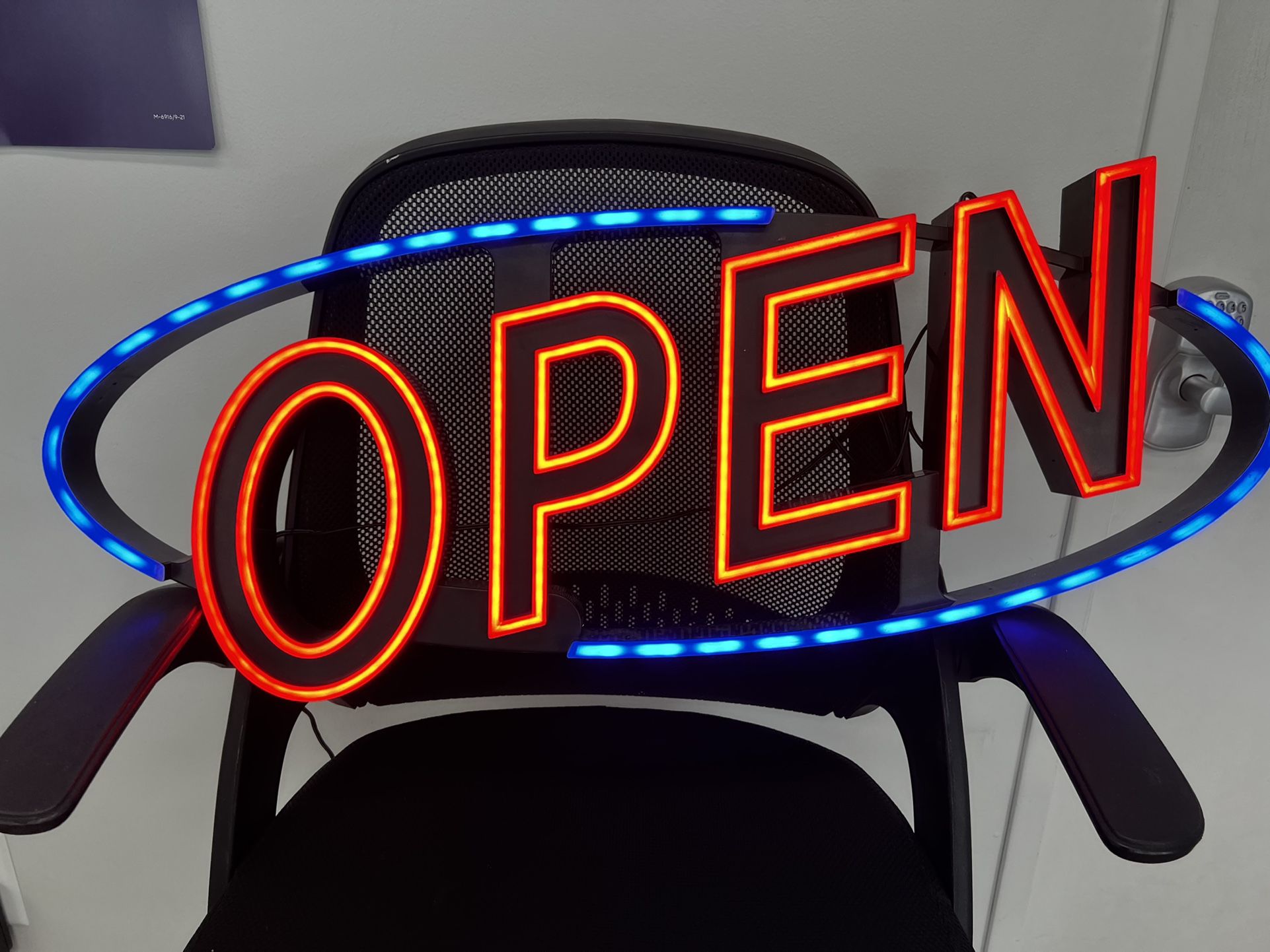 Optiva Ultra Bright LED Open Sign 31.5
