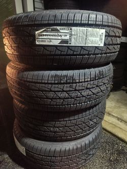 New set 275/60/20 Firestone Destination tires
