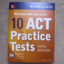 10 ACT practice tests fifth edition